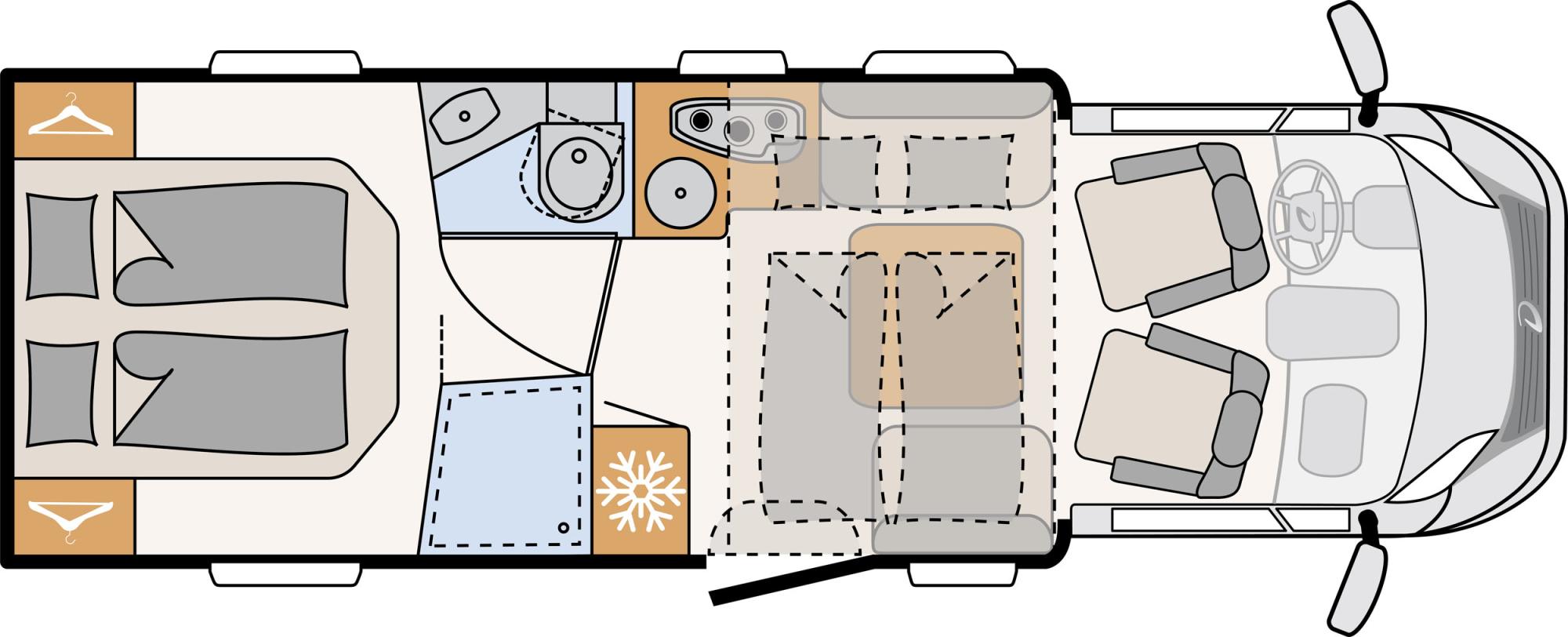 Comfort Plus - Trend T 7057 DBL