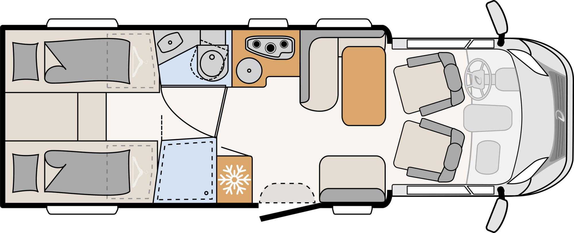 Comfort Standard - Trend T 7057 EBL-