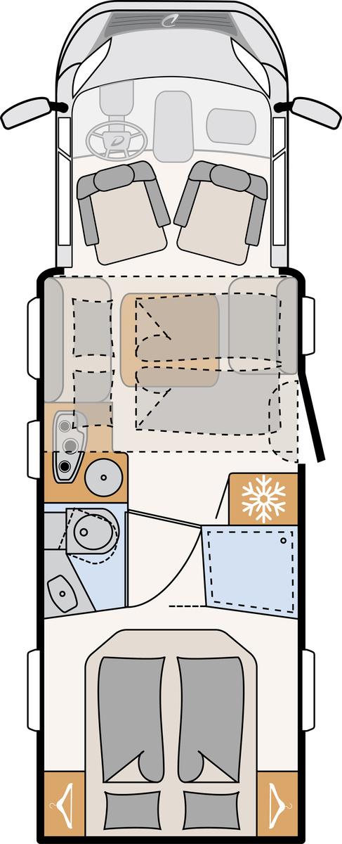 Comfort Plus - Trend T 7057 DBL